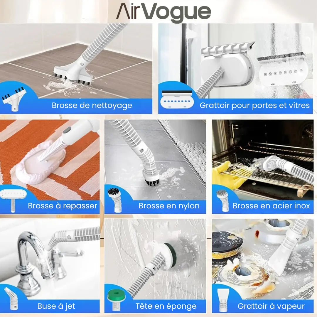 Nettoyeur vapeur usage domestique | AirVogue P5 – Force