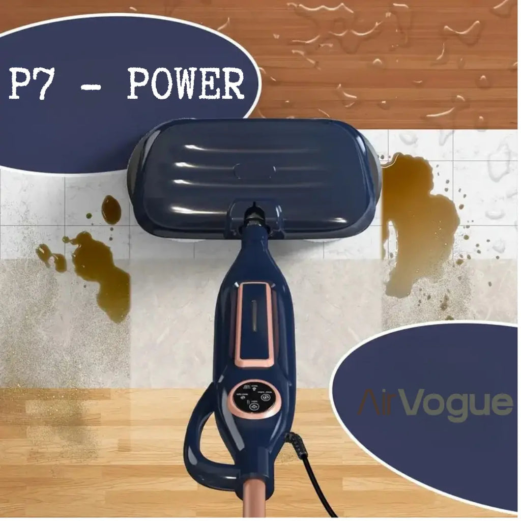 Nettoyeur vapeur canapés, tissus, sol & vitres| AirVogue P7 – Power