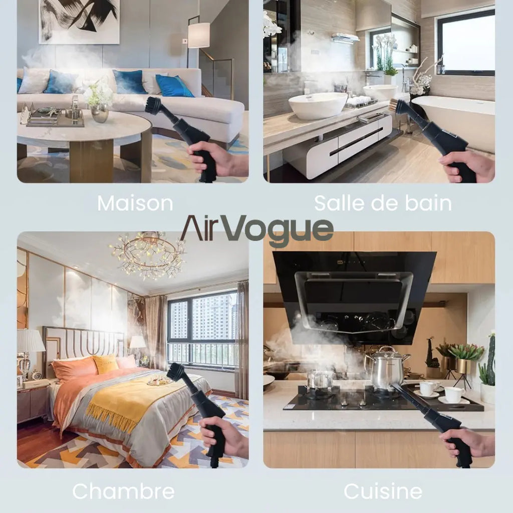 Nettoyeur vapeur maitrisé  | AirVogue PRO 8 – Control