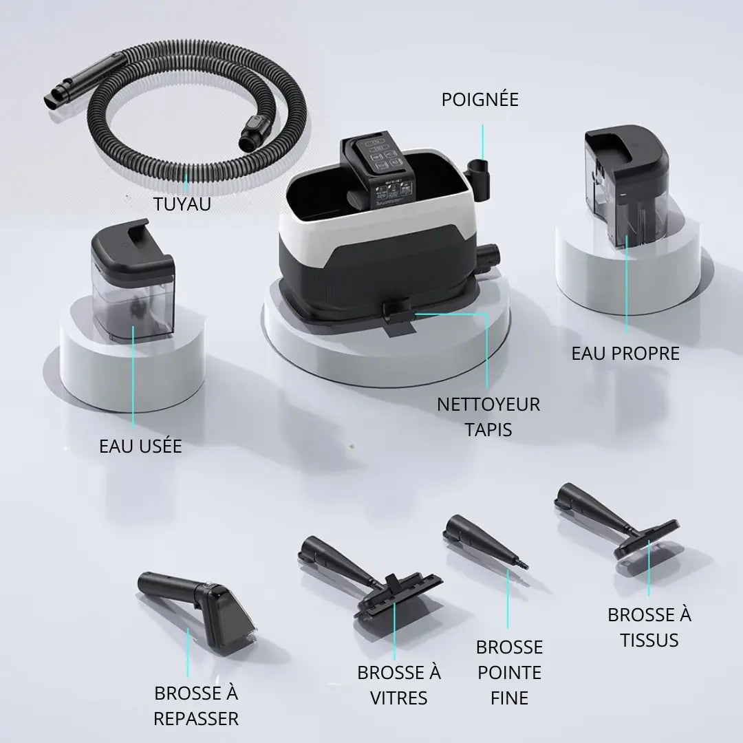 Nettoyeur vapeur haute maîtrise | AirVogue PRO 10 – Expert