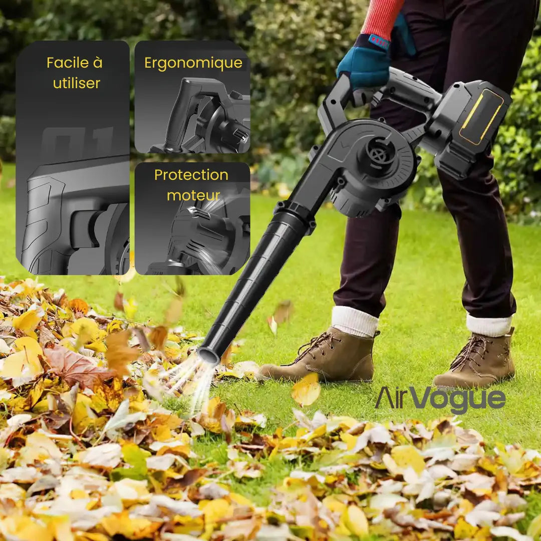 Souffleur & aspirateur d’air compact | AirVogue S2 – AirMove