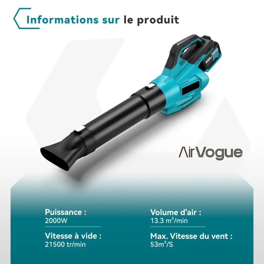 Souffleur d’air polyvalent | AirVogue S4 – AirBoost