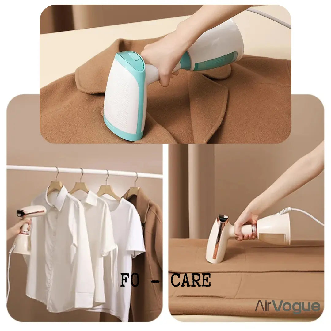 Défroisseur vapeur compact – pour vêtements  | AirVogue F0 – Care