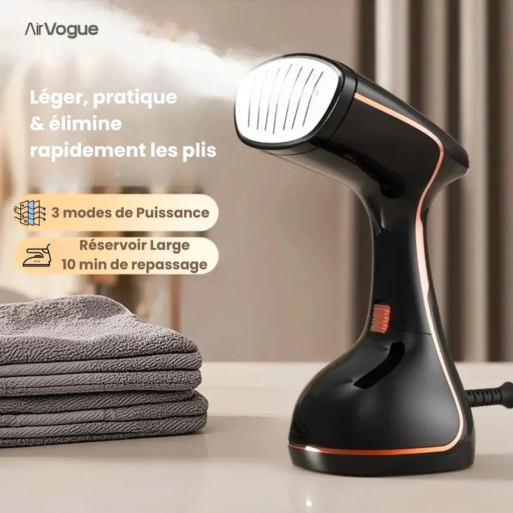 Défroisseur vapeur équilibré – usage quotidien |  AIRVOGUE F2 – Balance