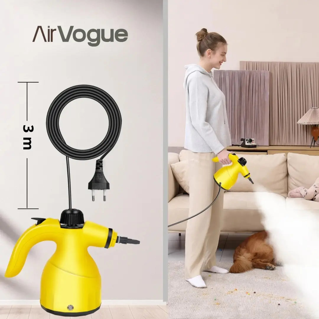 Nettoyeur vapeur essentiel pour surfaces et tissus  | AirVogue C1 – Pure