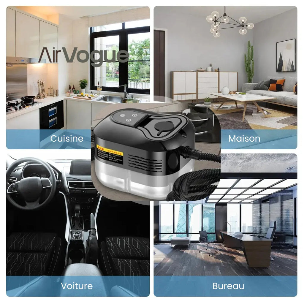 Nettoyeur vapeur domestique précis | AirVogue H5 – Control